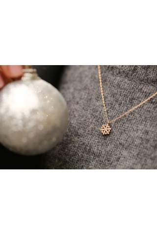 Reis T9813 Frozen Necklace Altın