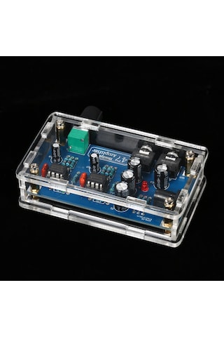 Aubyhe Ne5532 Kulaklık Amplifikatör Kiti - Dıy Montaj, Şeffaf Kasa, 12-18v Dc, Ses Kalitesi Artırma