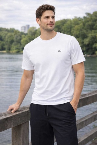 Akt T-shirt Beyaz