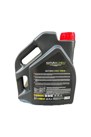 Natura Chem 10W-40 Yarı Sentetik Motor Yağı 4 L