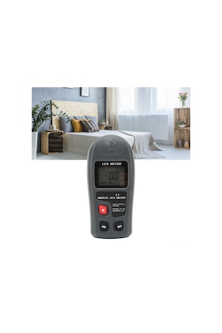 Vkemall Bsıde Dijital Işık Ölçer, 0.1-200000 Lx Aralığı, 4% Doğruluk, Otomatik Aralık Seçimi, Taşınabilir Lcd Ekranlı Işık Yoğunluğu Ölçüm Cihazı Pil İçermez