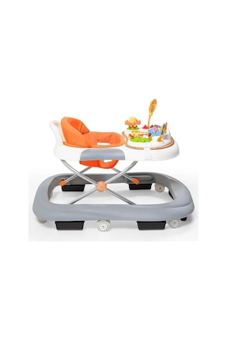 Baby2go 25838 Toodle Turuncu Lüks Yürüteç