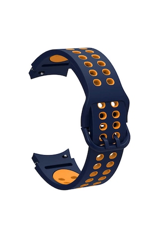 Galaxy Watch 4 Classic 42mm Krd-02 Uyumlu Kordon Lumena Yeşil-beyaz