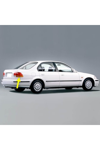 Honda Civic Sedan 1996-2000 Sağ Arka Dış Stop Fren Sinyal Lambası