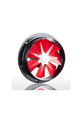 Dündar 35 CM D 35 60 W 1250 m3/h 1285 DD 220/230 V Monofaze Ev Duvar Tipi Aksiyal Fan Aspiratör