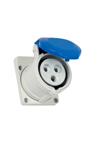 Fantom 71085 Ip44 2p+e 16a 230v Kapaklı Karavan Enerji Prizi