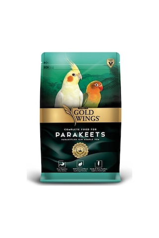 Gold Wings Premium Paraket Sultan Cennet Papağanı Yemi 1 KG Gold Wings Premium Paraket Sultan Cennet Papağanı Yemi 1 KG