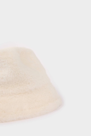 Defacto Kadın Pamuklu Bucket Şapka E9951axnswt1 Beyaz