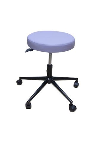 Dönerli Tabure Hekim Taburesi Metal Yıldız Ayaklı