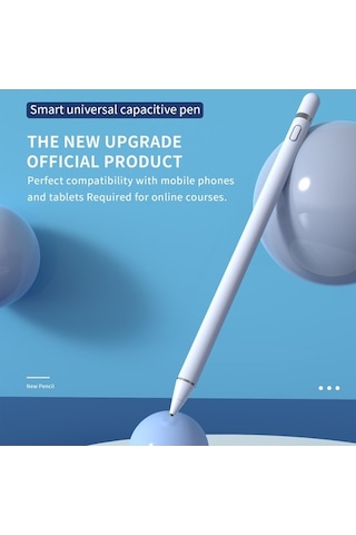 Novahub Evrensel Dokunmatik Kalem - İos/android Uyumlu, Usb Şarjlı, 8 Saat Kullanım, Küçük Boyutlu