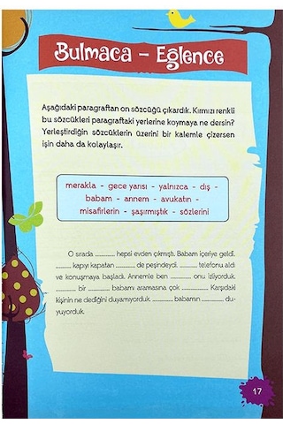 3. Sınıf Hem Okurum Hem Yazarım Öykü Tamamlama (Yuva Yayınları)