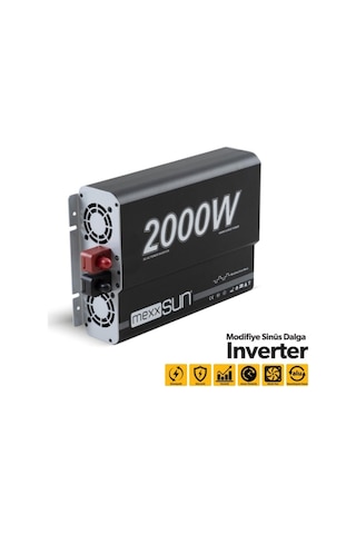 Mexxsun 2000w 12v Modifiye Sinüs İnverter