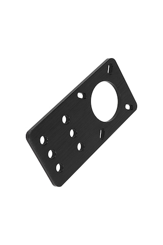 Tenfowee Nema 17 Adım Motoru Montaj Plakası, Alüminyum, Siyah Anodize, Çoklu Delikli Tasarım, 3d Yazıcı Aksesuarı, V-slot Uyumlu