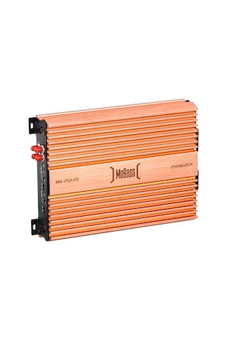 MoBass 2X375 W 2 Kanal Subbass Oto Amfi MB-250.2D