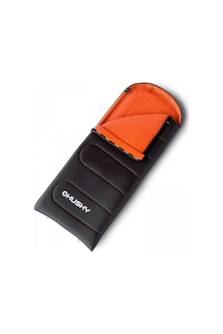 Husky Gizmo -5 Derece Battaniye Tipi Uyku Tulumu Siyah - Turuncu