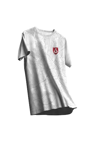 Gsstore Galatasaray Çocuk Sallai Design Fc T-shirt C241315 Beyaz