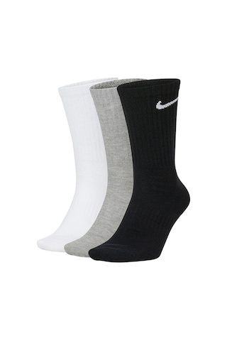 Nike Everyday Lightweight Crew Socks 3 Sx7676-901 Siy. Bey. Gr. Nike Everyday Lightweight Crew Socks 3 Sx7676-901 Siy. Bey. Gr.
