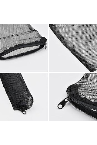 Akvaryum Sump Filesi Fermuarlı 15x20cm X 10 Adet