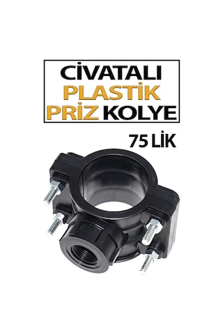Civatalı Plastik Priz Kolye 75'lik 1 Adet