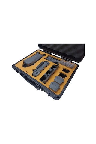 Clascase Dji Air 3 / Air 3s Fly More Combo Hardcase Drone Taşıma Çantası C021