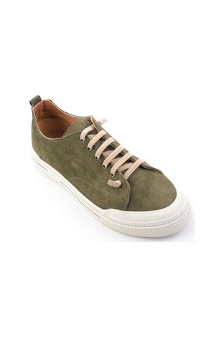 Bambi Haki Hakiki Deri Erkek Sneaker E01585773401