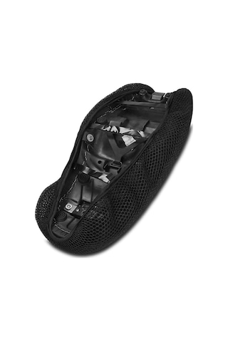 Tüm Motorlar İçin 3D Çift Katlı Fileli Motosiklet Sele Kılıfı 6 MM