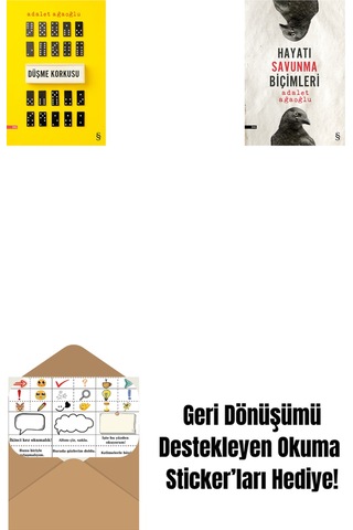 Düşme Korkusu + Hayatı Savunma Biçimleri + Okuma Sticker'ları