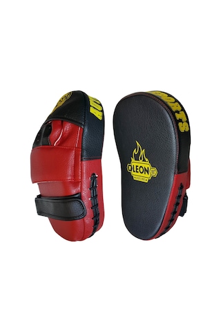 Leon Ramon Kick Boks Ve Muay Thai El Lapası Kırmızı Kırmızı - Siyah