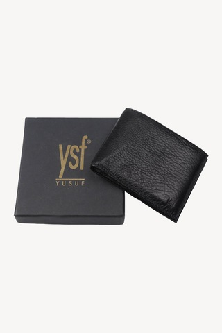 Ysf Erkek Siyah Deri Cüzdan
