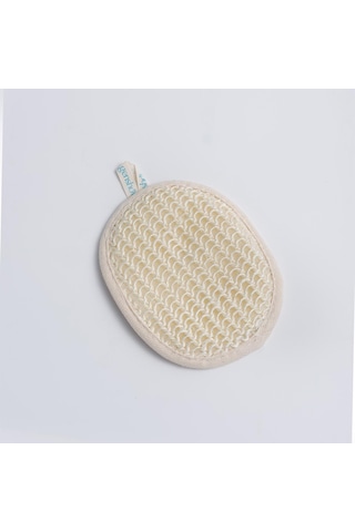 Genshower Sl1604 Sisal Oval Ped Kese Krem