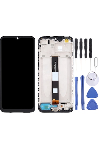 Xiaomi Uyumlu M2006c3lg Redmi 9a Ekran Lcd Full Çıtalı