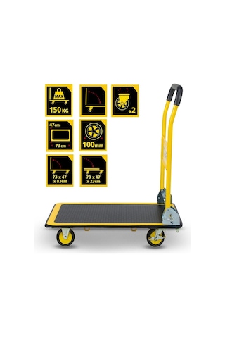 Stanley Pc537 150kg Profesyonel Paket Taşıma Arabası