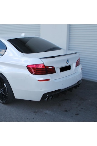 Bmw 5 Serisi F10 M Performance Bagaj Üstü Spoiler Piano Black