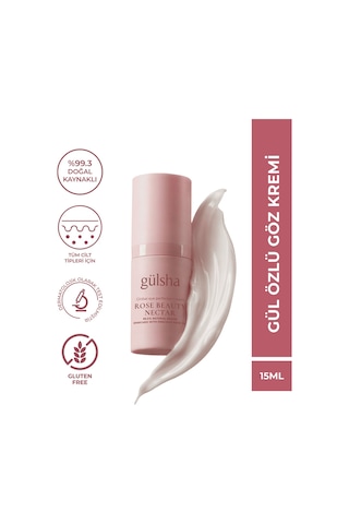 Gülsha Gül Özlü Göz Kremi 15 ML