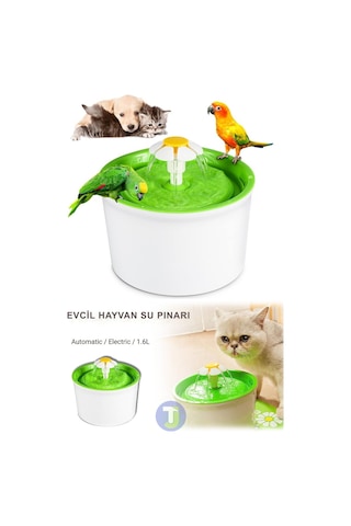 Technojet Kedi Köpek Evcil Hayvan Otomatik Su Pınarı 1600 ML