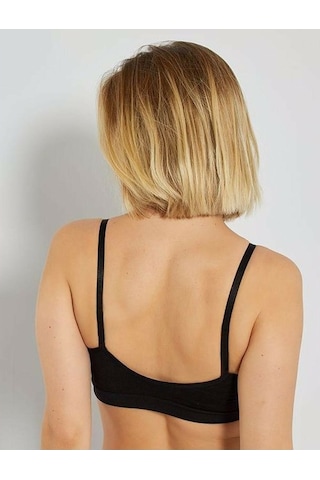 Mistirik Ince Askılı Toparlayıcı Pedli Püstiyer Korse Siyah Renk Siyah