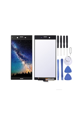 Cbtx Lcd Ekran + Sony Xperia Xz Siyah Uyumlu Dokunmatik Panel