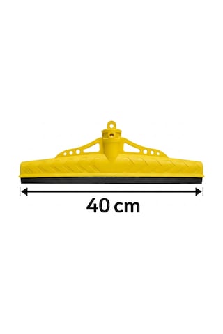 Mulpex Çekpas 40 Cm 60 Adet Vidalı Sap Uyumlu Sarı Renk Yersil Çekçek Yer Çekçeği Zemin Temizlik Aparatı