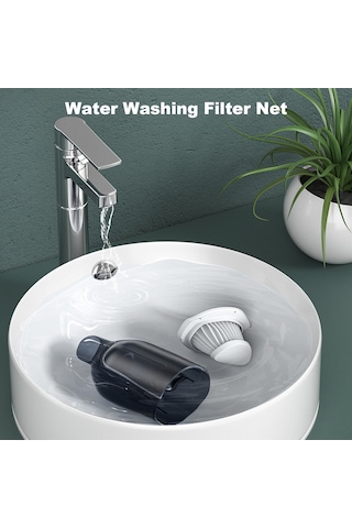 Ranyeek Oto Ve Ev Kullanıma Uygun Mini El Tipi Süpürge - 120w Güçlü Vakum, 8000 Mbar Emme, Usb Şarjlı, Siyah-beyaz-koyu Yeşil Seçenekli