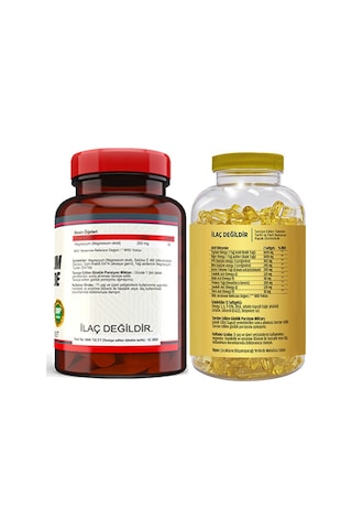 Nevfix Magnesium Oxide 120 Tablet & Flx Omega 3-6-9 90 Tablet