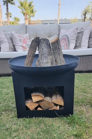 Kombi Fırsatı Ateş Çukuru - Bahçe Şöminesi, Model: Warmhearth