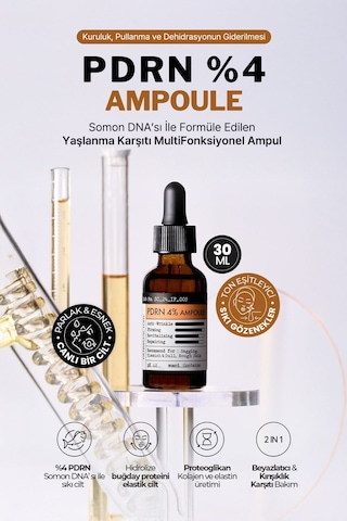 Derma Factory PDRN Somon DNA ve Sıkılaştırıcı Serum Derma Factory PDRN %4 Ampoule 30 ml