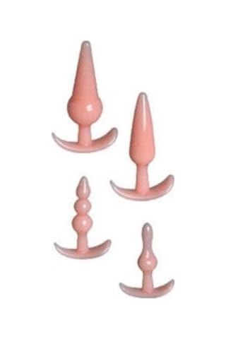 Odins Shop 4 Parça Anal Plug Seti - Ten Rengi