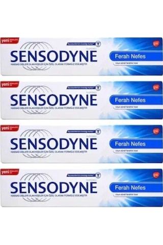 Sensodyne Ferah Nefes Diş Macunu 4 x 100 ML