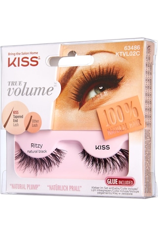Kiss Bütün Takma Kirpik %100 Insan Saçı