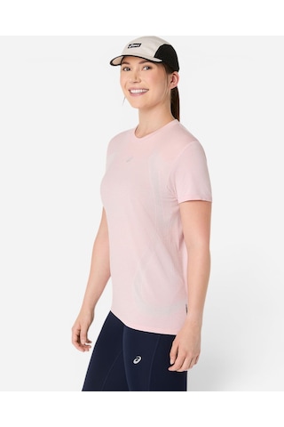 Asics Road Seamless Ss Top Kadın Pembe Kısa Kollu Tshirt 2012d292-700