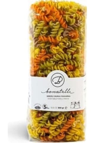 Bonatelli Organik Sebzeli Burgu Makarna 300 G