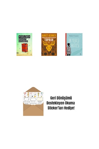 Yolda + Uyumsuz Defne Kaman'ın Maceraları - Toprak + Bir Yılbaşı Hikâyesi + Okuma Sticker'ları
