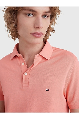 Tommy Hilfiger Tommy Hılfıger Erkek T-shırt Mw0mw17771-tkl Pembe
