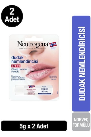Neutrogena Dudak Nemlendiricisi SPF15 2 x 5 G
